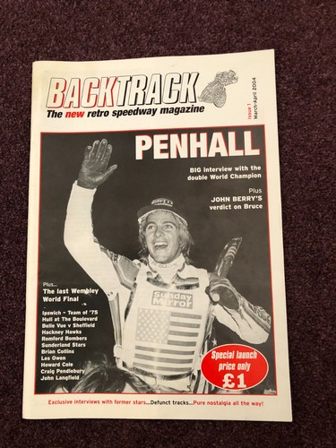 Speedway magazine backtrack - speedway,