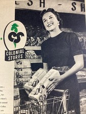 Colonial Grocery Store Print