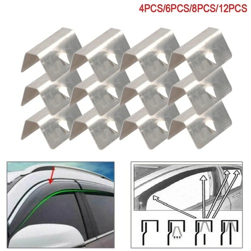 12x wind deflector clips - 12x, for