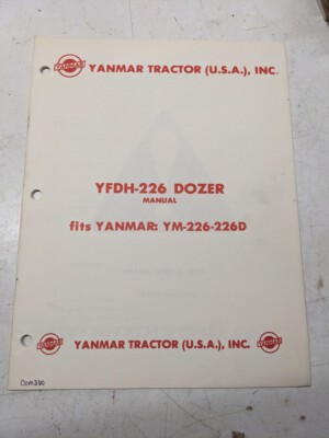 Yanmar tractor parts list - yanmar,