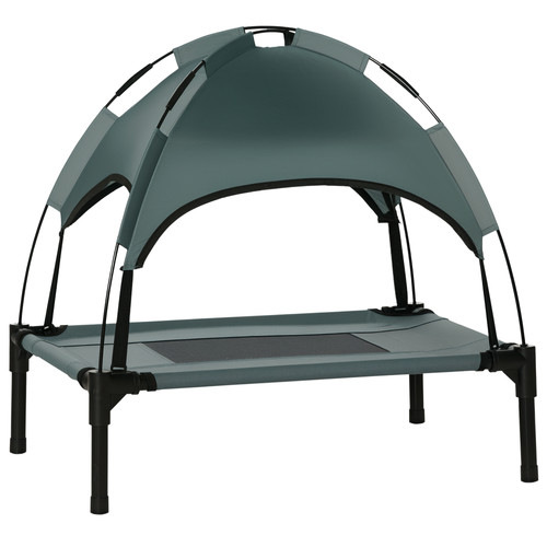 Pawhut 61cm elevated dog - elevated,