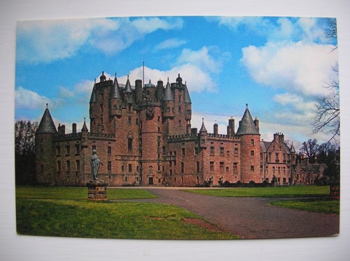 Glamis castle postcard angus - glamis, postcard,