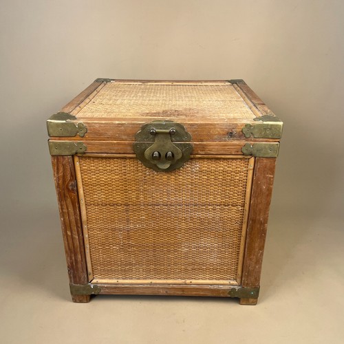 Bamboo oriental box - oriental, trunk