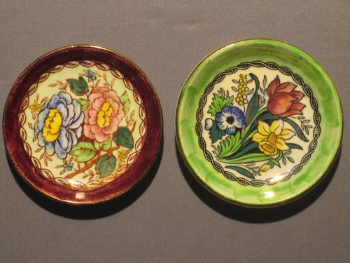 Two vintage maling - two, pin