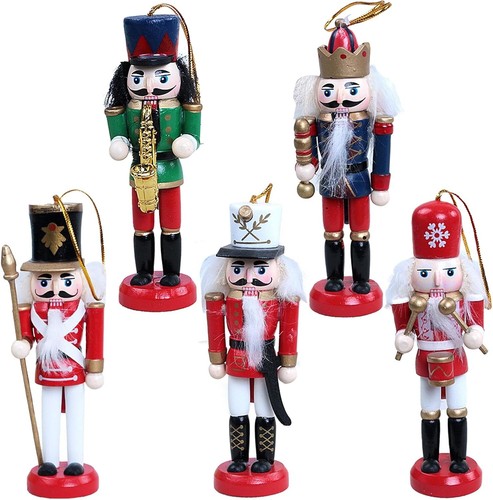 5pcs wooden christmas - wooden,