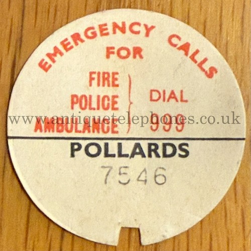 Genuine gpo telephone dial - genuine,