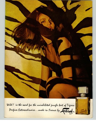1966 faberge tigress perfume - tigress,