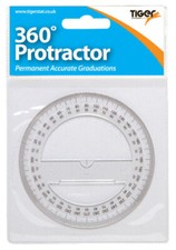 10cm 360 degree Protractor 4"