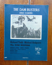 The Dam Busters March Eric Coates Sheet Music Free Postage