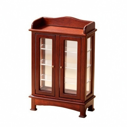 Miniature display cabinet with - miniature,