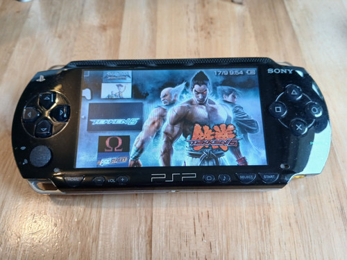 Sony psp 1000 black - cfw,, 16gb