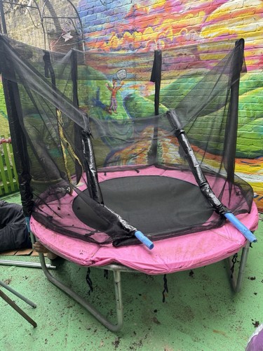 Heavy duty trampoline with - heavy,