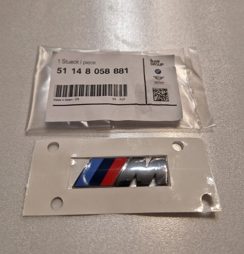 Genuine bmw wing badge - m,