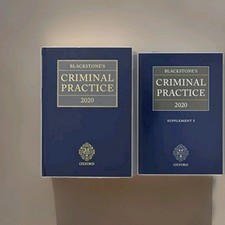 Blackstone's Criminal Practice