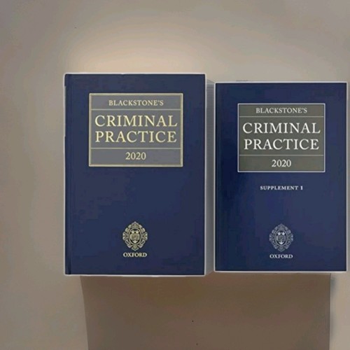 Blackstone criminal practice - blackstone's,