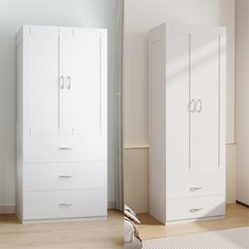 2 Door Modern Wardrobe with