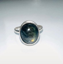 Real Black Opal Ring –