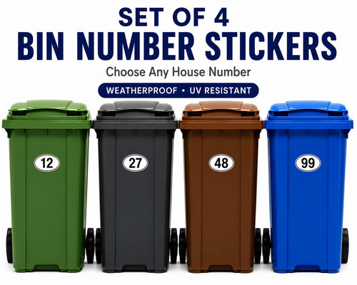 Wheelie bin number - wheelie,