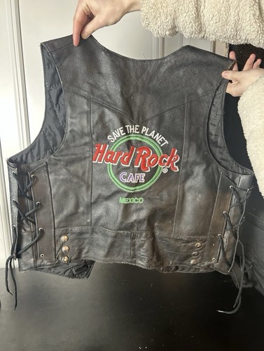 Hard rock cafe mexico leather - hard,
