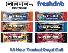 G Fuel 6 Sachets Starter Pack - ?All Flavours As Seen In Pic! ?UK Gfuel Energy