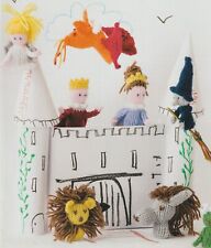 #169 TOYS FINGER PUPPETS & BAGS VINTAGE KNITTING PATTERN COPY