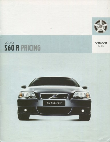 Car price list brochure volvo - car,