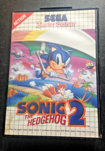 Sega master system game sonic - sega,