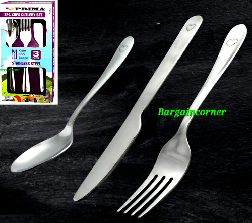 Kids cutlery set stainless - cutlery,