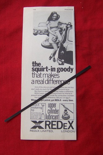Redex dispenser gun - redex, oil