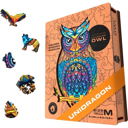Unidragon wooden jigsaw puzzle - jigsaw,