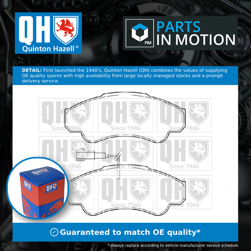 Brake pads set fits fiat - brake,