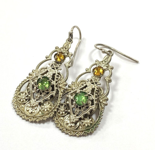 Vintage filigree czech - filigree,