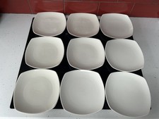 9 x PAUSA Dinnerware Porcelain