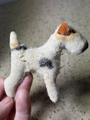 Steiff foxy fox terrier dog - steiff,