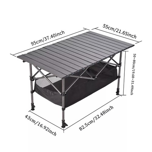 Foldable camping table - foldable,