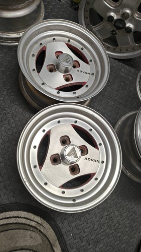 Advan a3a pair japanese wheels - japanese,