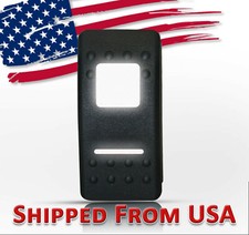 Rocker Switch 2-LED White
