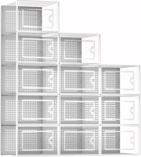 Stackable foldable boxes - 12,