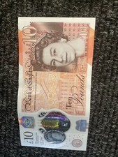 AK47 £10 bank note