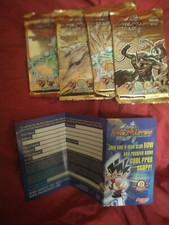 4 x DM02 DuelMasters Evo Crushinators of Doom Booster Pack Original Sealed Pack 