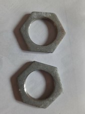 2 x 25mm Conduit Locknut galvanised 