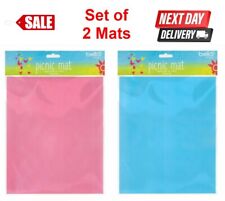 2× Extra Large Outdoor Beach Mats Waterproof Sand Proof Picnic Blanket Set
