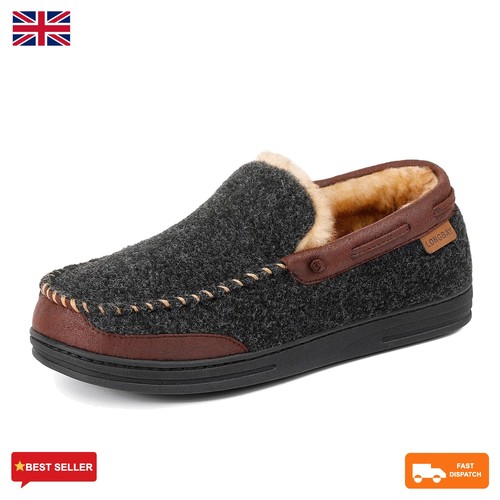 Men moccasin slippers memory - men's,