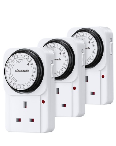Dewenwils timer plug socket - dewenwils, uk