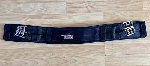 Black jeffries dressage - dressage, girth