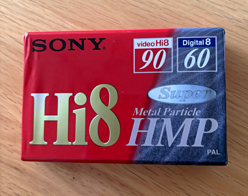 Sony hi8 hmp metal particle - sony,