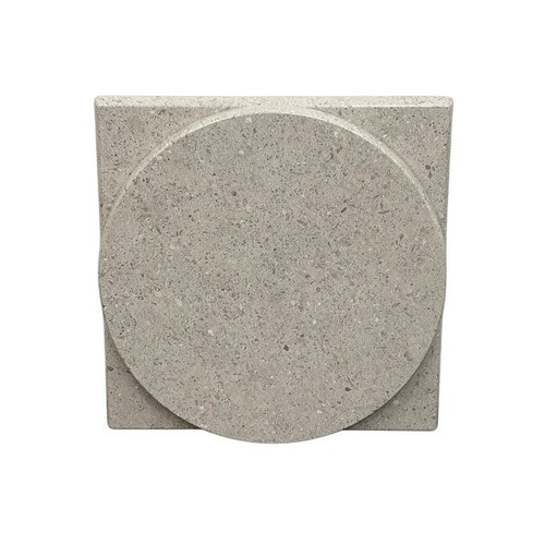 Grey stone table - table, bistro