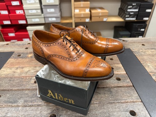 Alden men shoes 911 cap - 911, toe