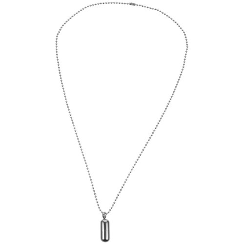 Pill case charm necklace - ,