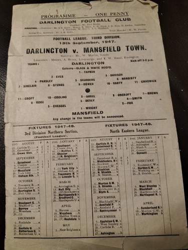 Rare vintage darlington - darlington, v